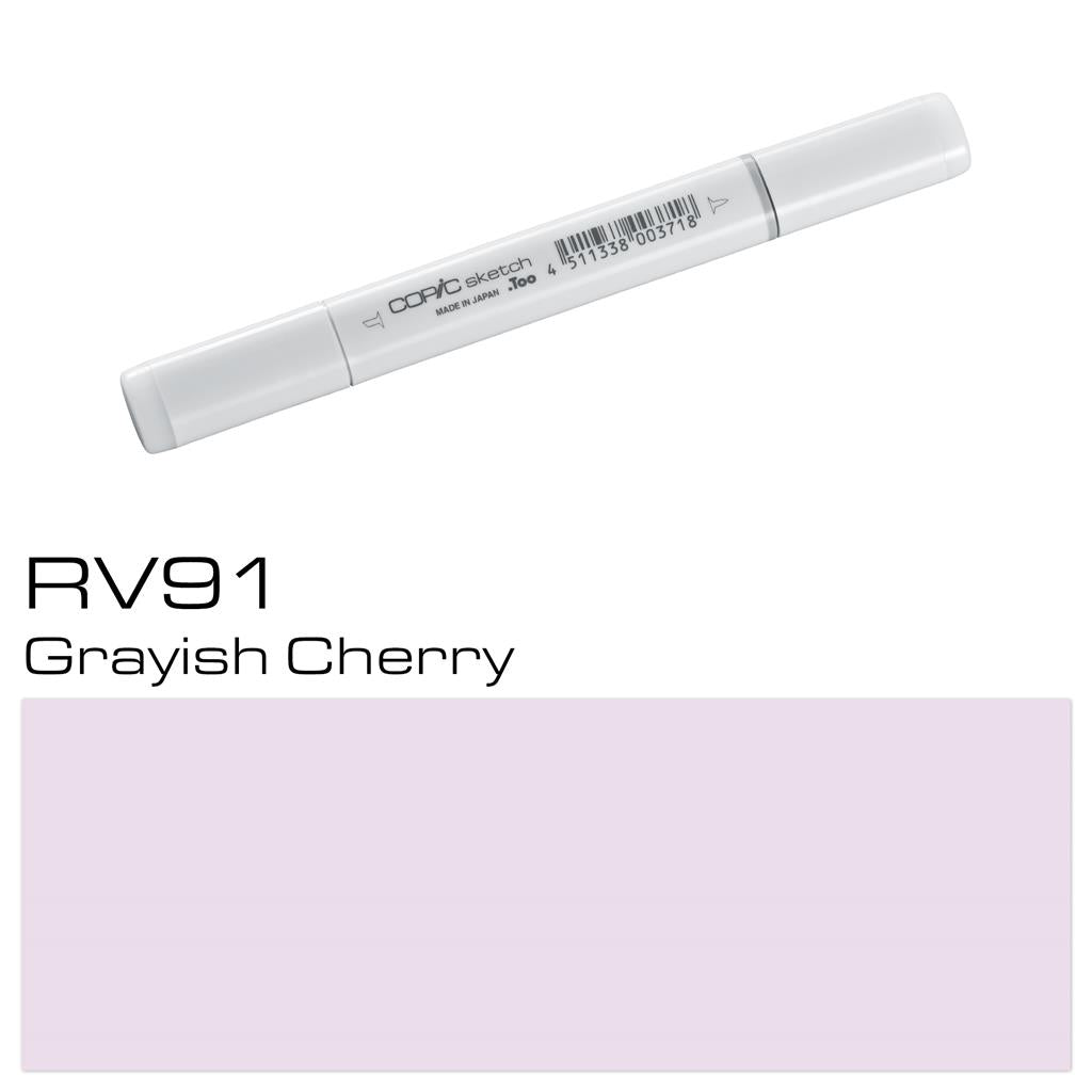 Copic Sketch Marker Pen Grayish Cherry (RV91)