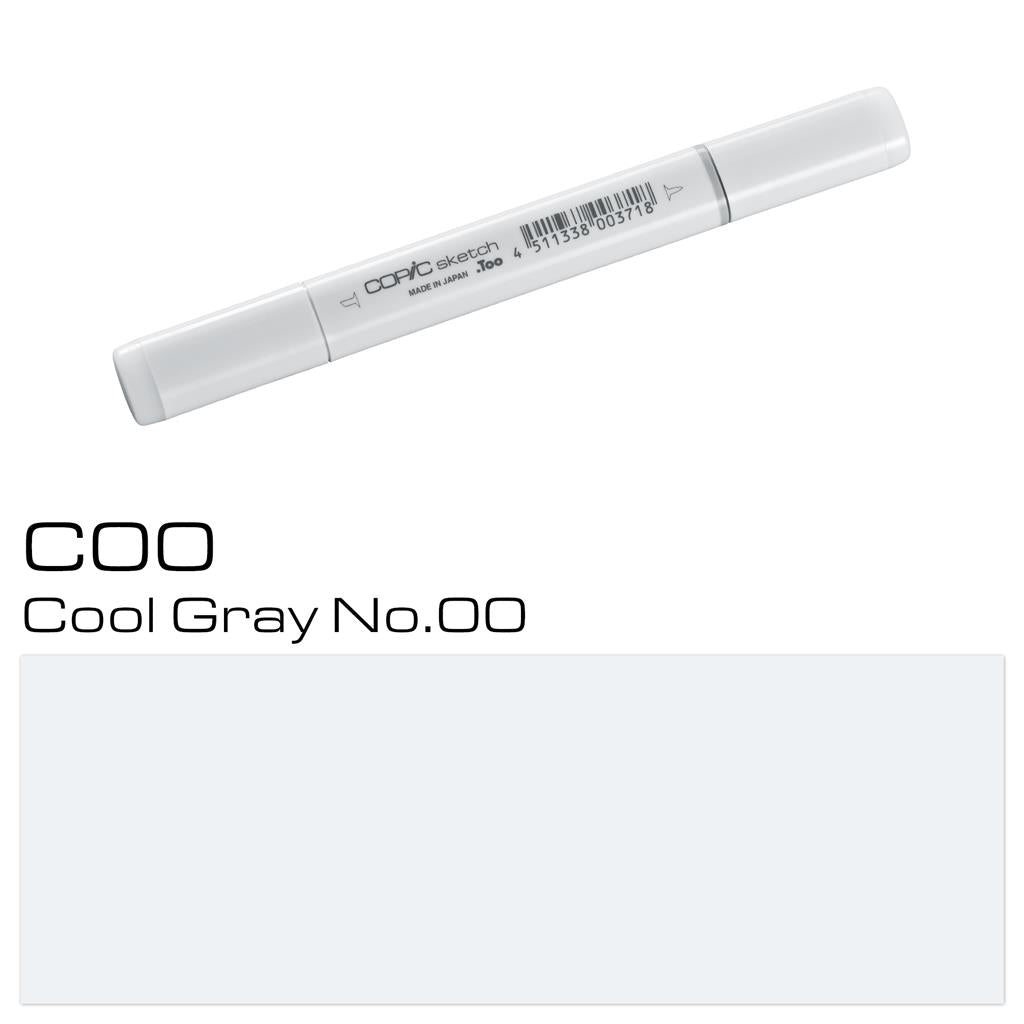 Copic Sketch Marker Pen Cool Gray No. 00 (C00)