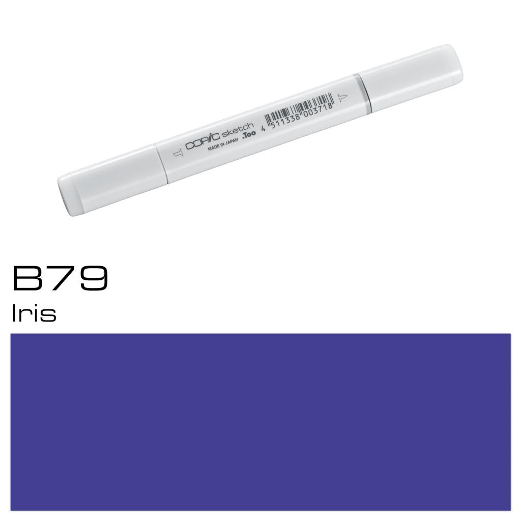 Copic Sketch Marker Pen Iris (B79)