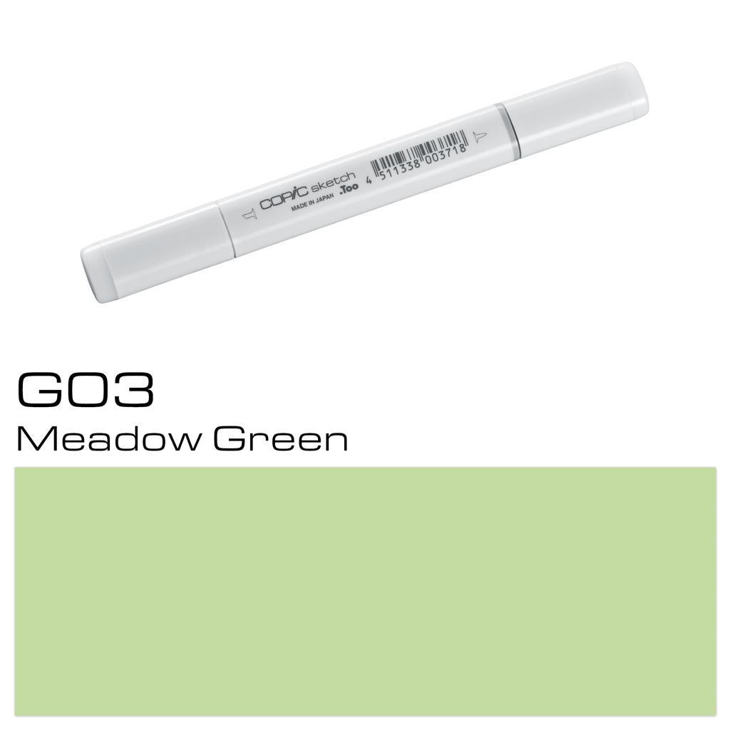 Copic Sketch Marker Pen Meadow Green (G03)