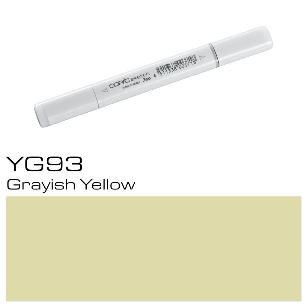 Copic Sketch Marker Pen Grayish Yellow (YG93)