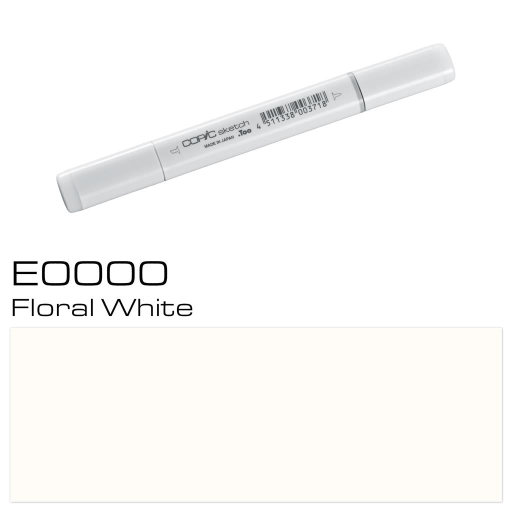 Copic Sketch Marker Pen Floral White (E0000)