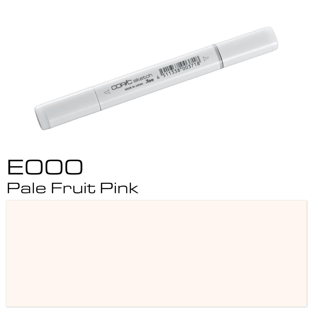 Copic Sketch Marker Pen Pale Fruit Pink (E000)