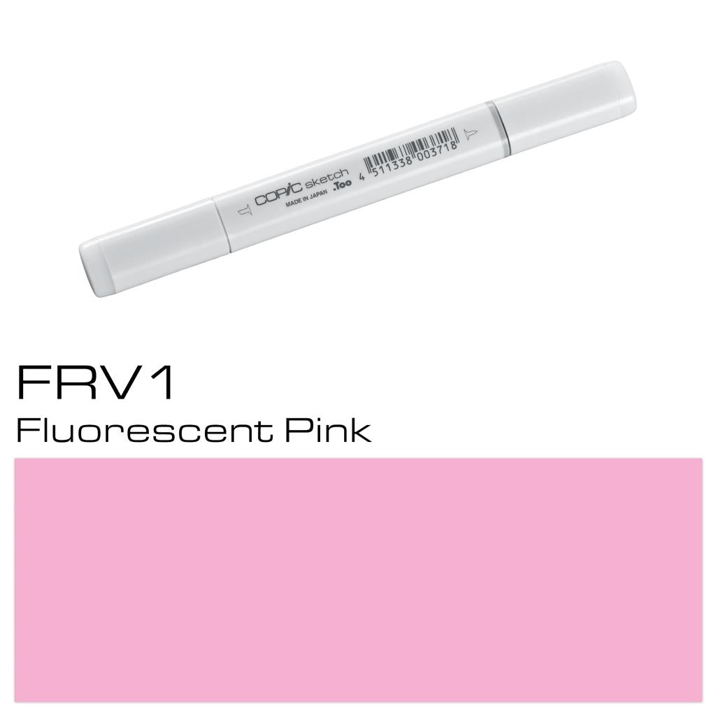 Copic Sketch Marker Pen Fluorescent Pink (FRV1)