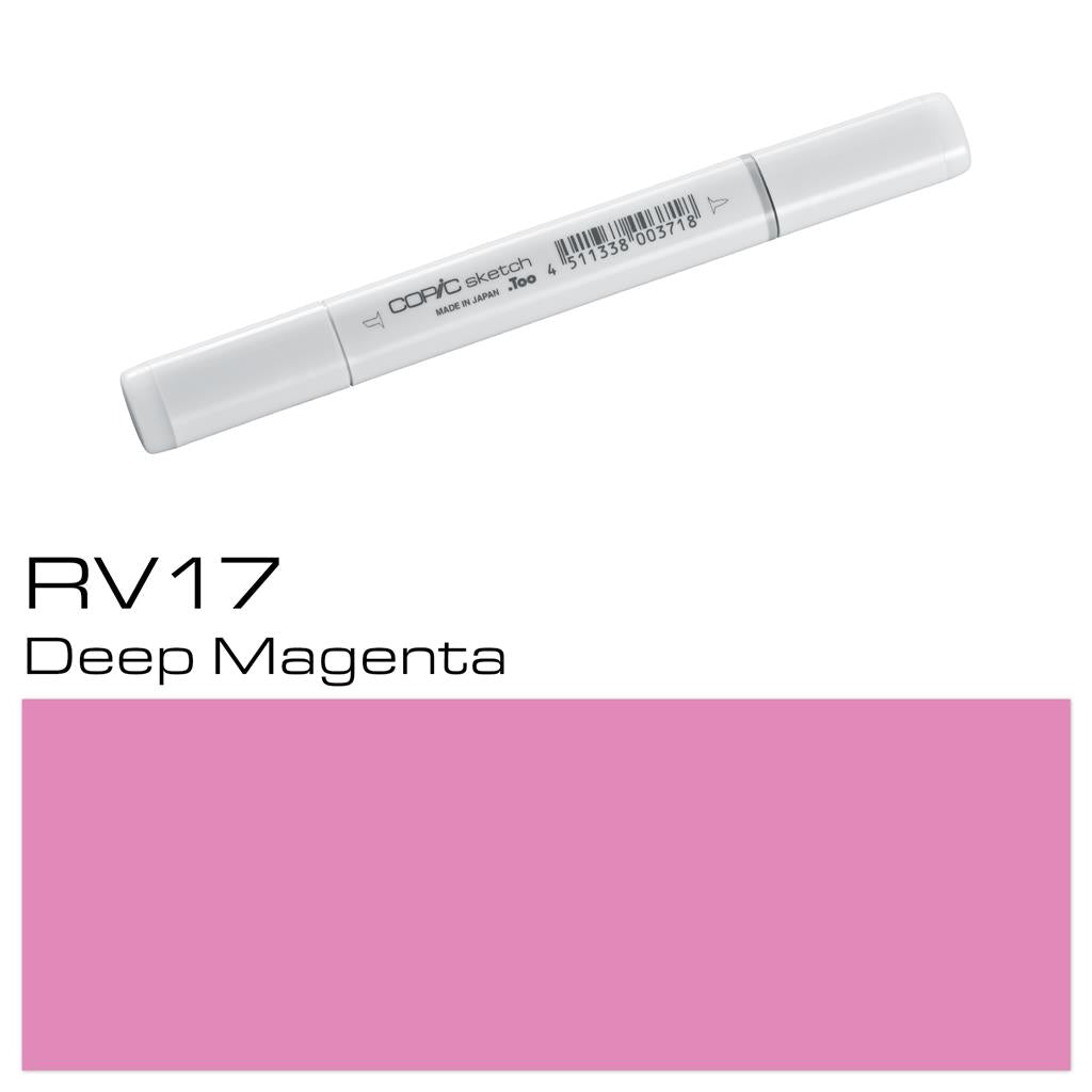 Copic Sketch Marker Pen Deep Magenta (RV17)