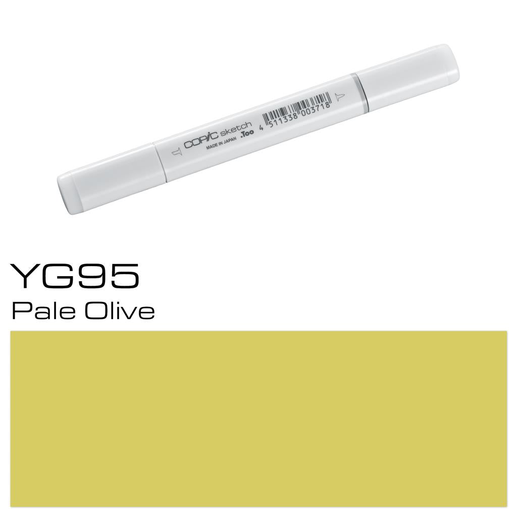 Copic Sketch Marker Pen Pale Olive (YG95)