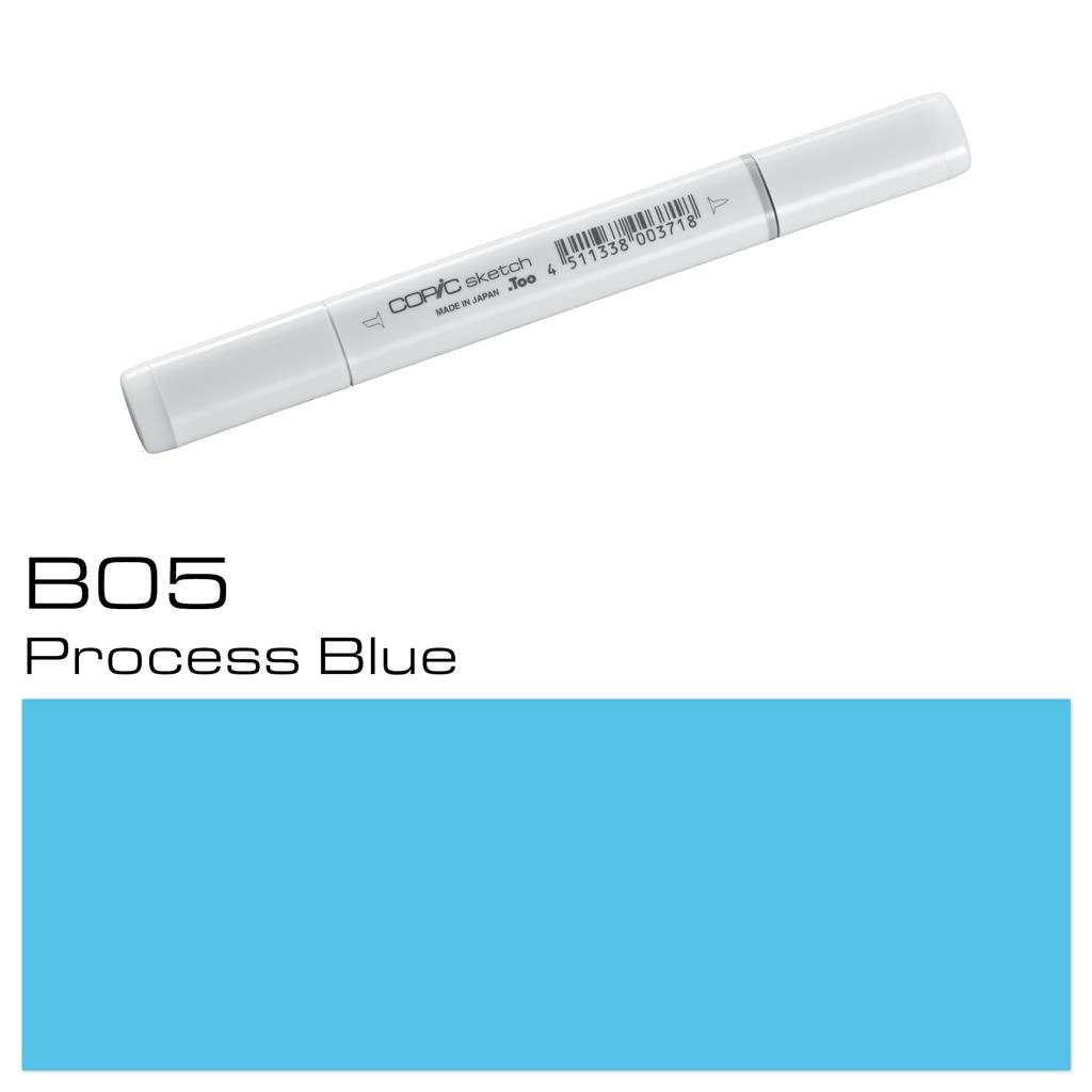 Copic Sketch Marker Pen Process Blue (B05)