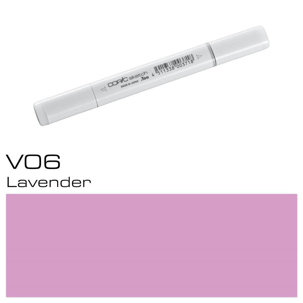 Copic Sketch Marker Pen Lavender (V06)