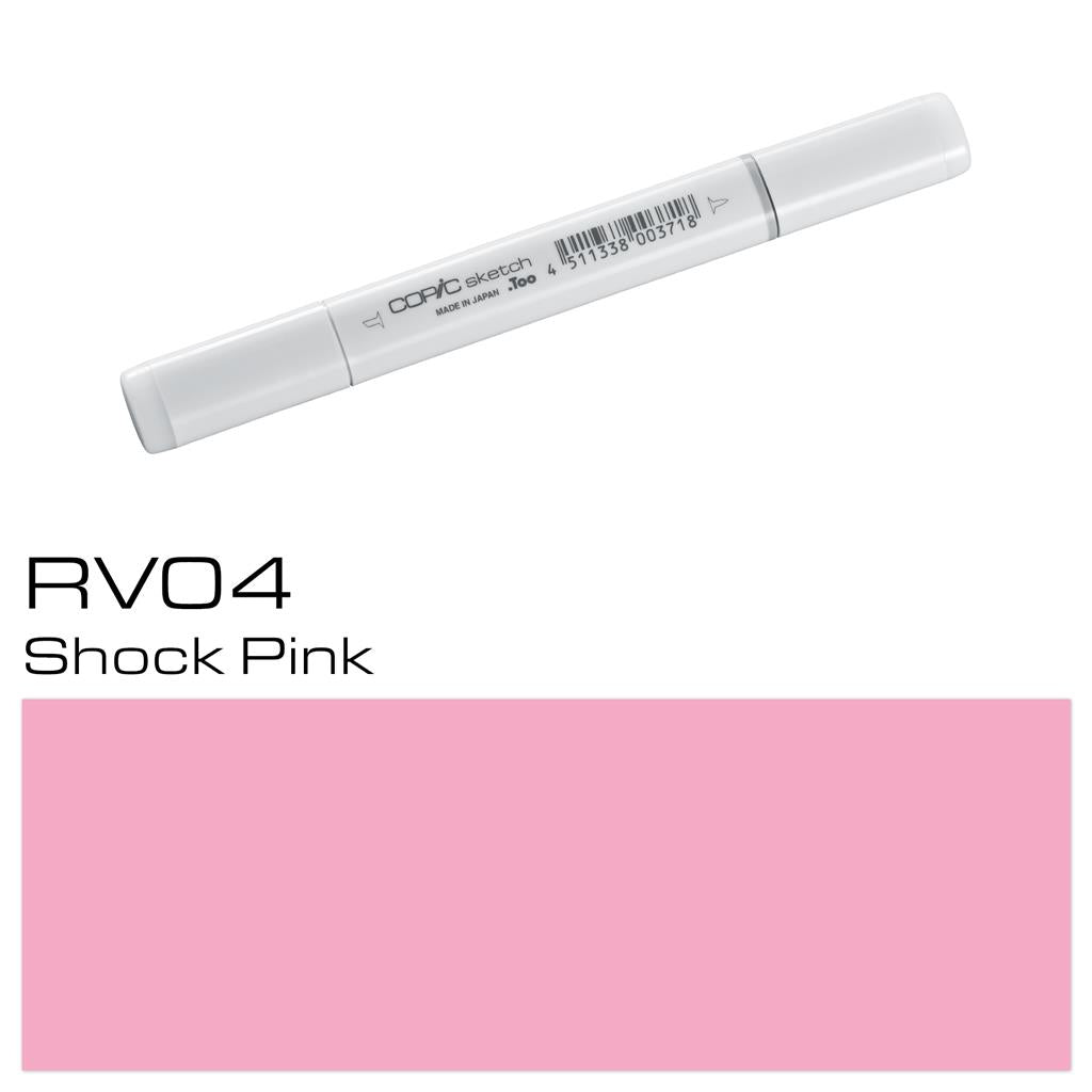 Copic Sketch Marker Pen Shock Pink (RV04)