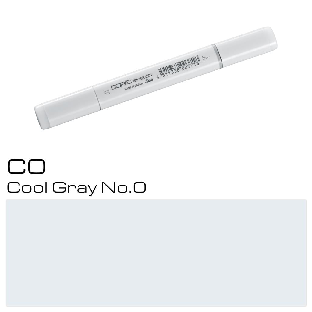 Copic Sketch Marker Pen Cool Gray No. 0 (C0)