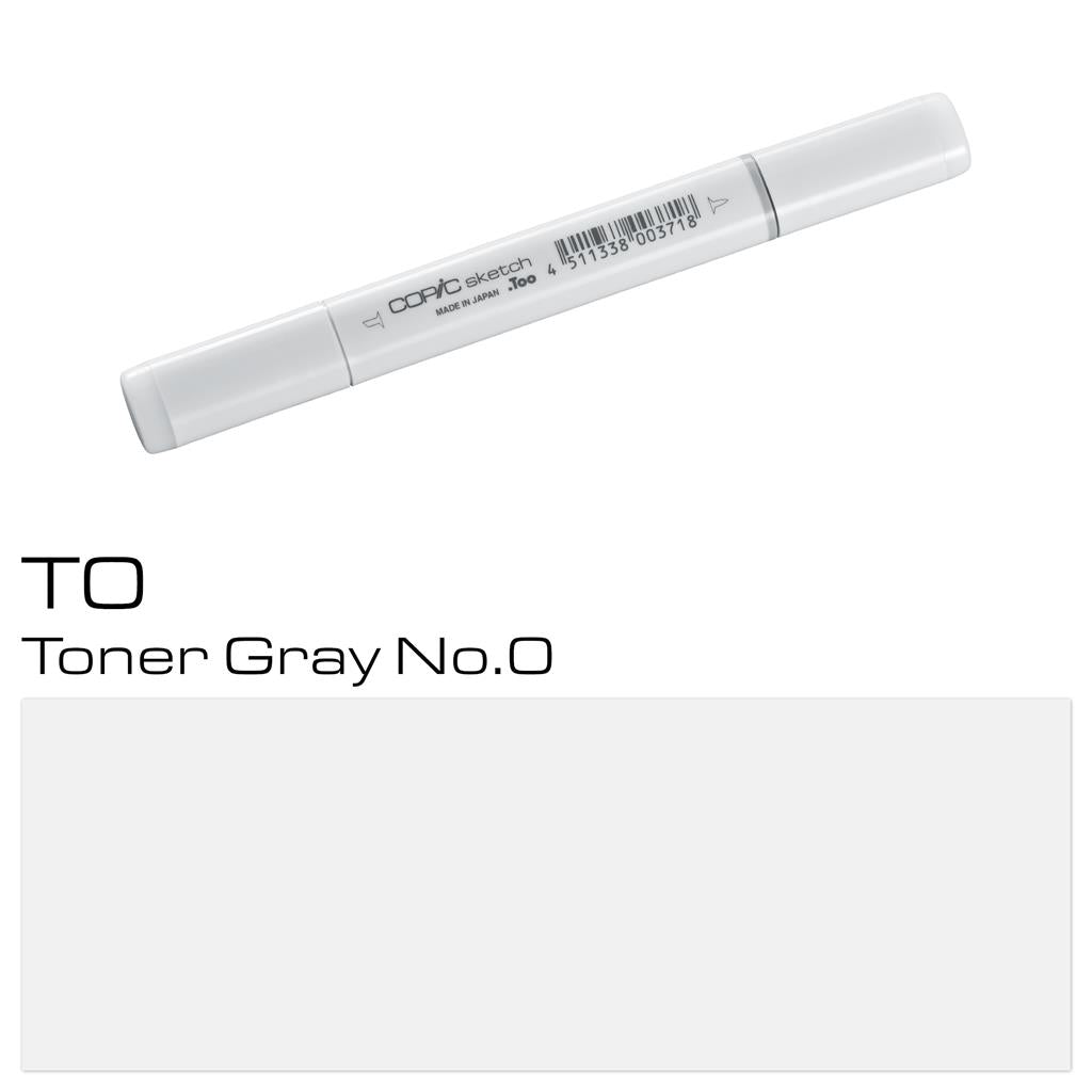 Copic Sketch Marker Pen Toner Gray No. 0 (T0)