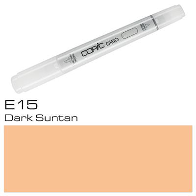 Copic Ciao Marker Pen Dark Suntan (E15)