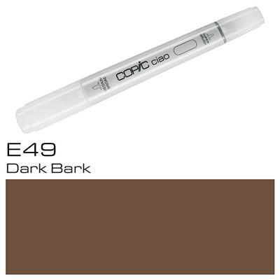 Copic Ciao Marker Pen Dark Bark (E49)