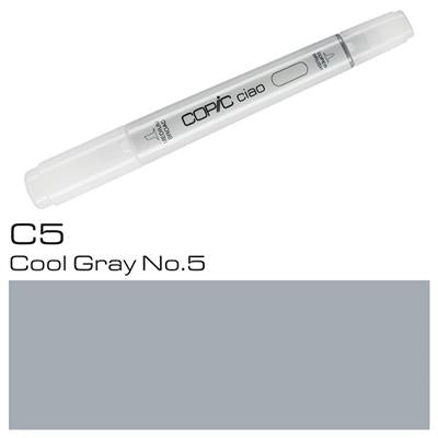 Copic Ciao Marker Pen Cool Gray No. 5 (C5)