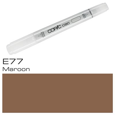 Copic Ciao Marker Pen Maroon (E77N)