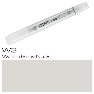 Copic Ciao Marker Pen Warm Gray No. 3 (W3)