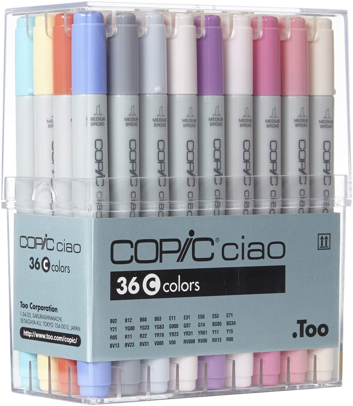 Copic Ciao Marker Pen Set C (36pc)