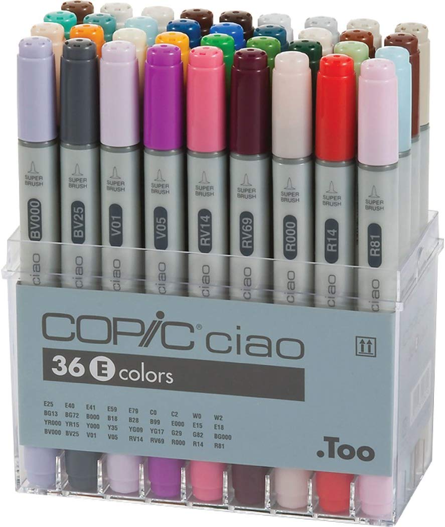 Copic Ciao Marker Pen Set E (36pc)