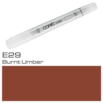 Copic Ciao Marker Pen Burnt Umber (E29)