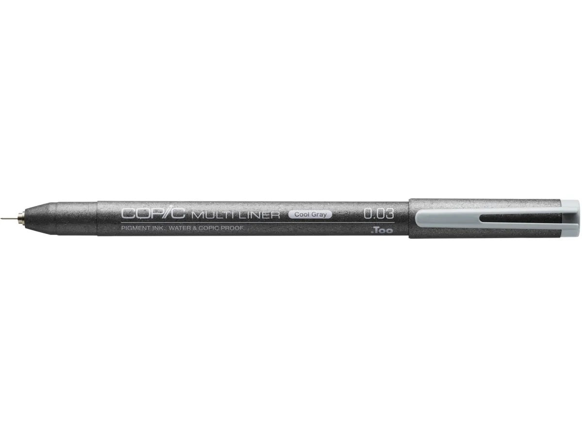 Copic Multiliner Fine Pen 0.03mm Cool Grey (Single)