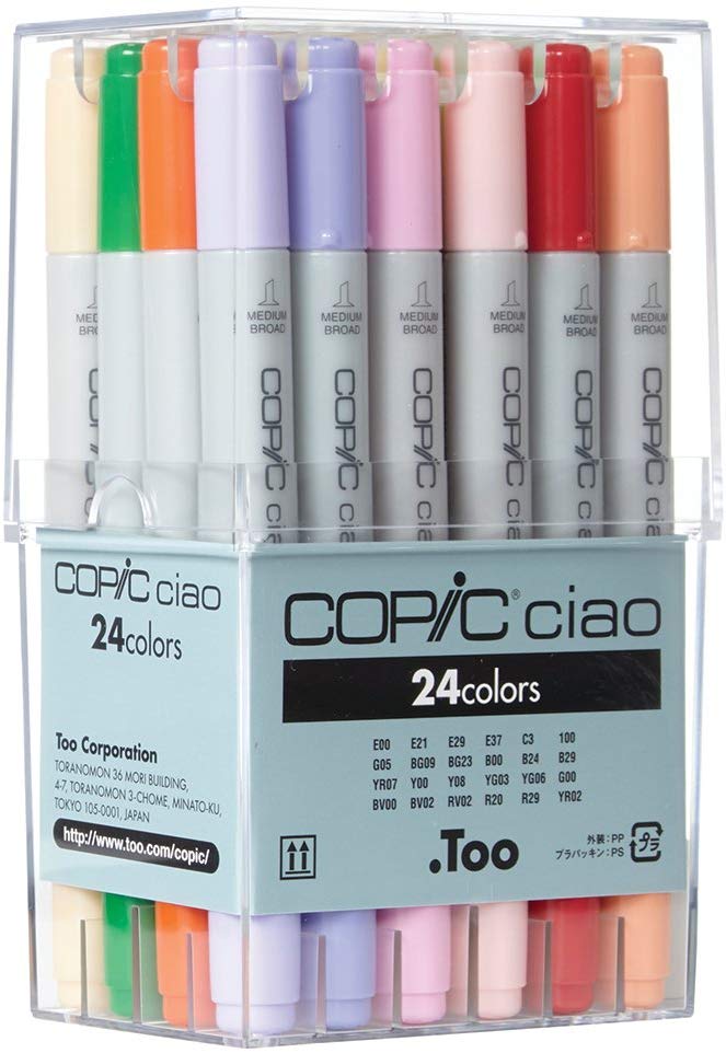 Copic Ciao Marker Pen Set (24pc)