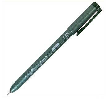 Copic Multiliner Fine Pen 0.05mm Olive (Single)