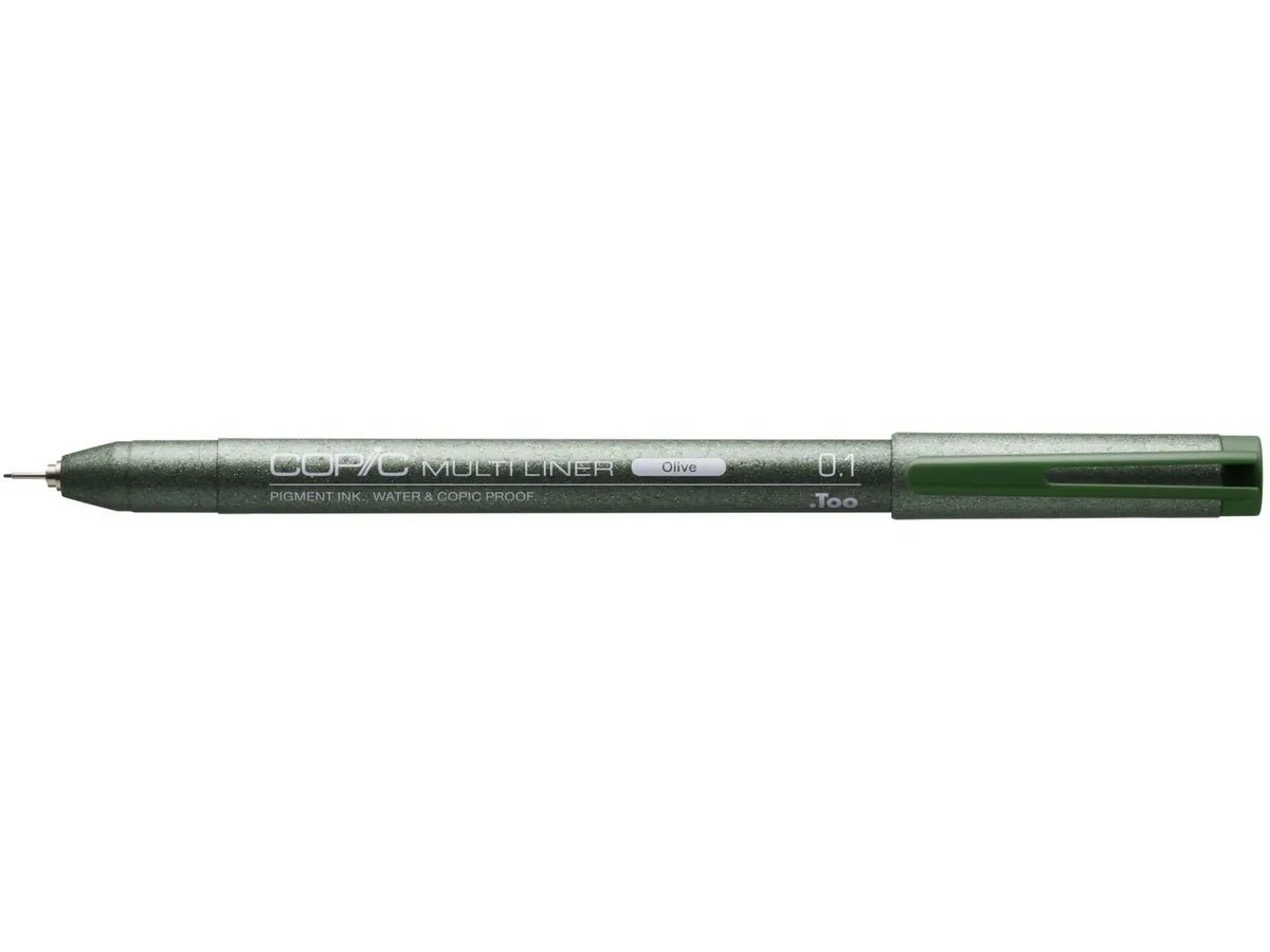 Copic Multiliner Fine Pen 0.1mm Olive (Single)