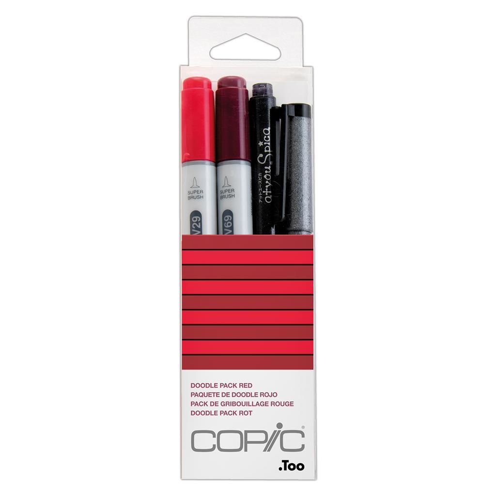 Copic Ciao Doodle Pack - Red