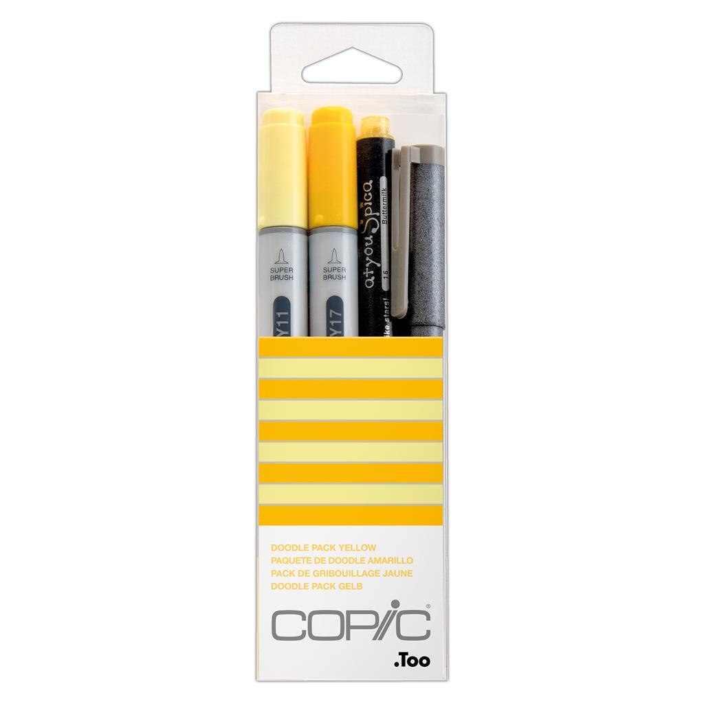 Copic Ciao Doodle Pack - Yellow