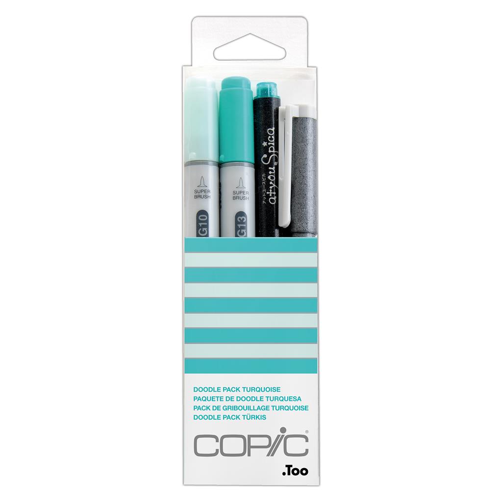 Copic Ciao Doodle Pack - Turquoise