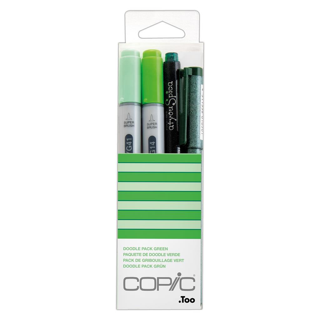 Copic Ciao Doodle Pack - Green