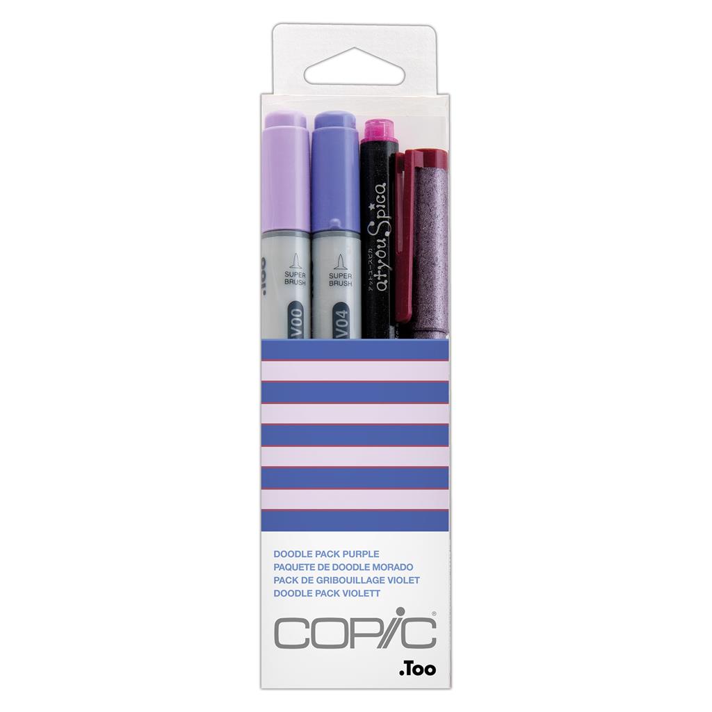 Copic Ciao Doodle Pack - Purple