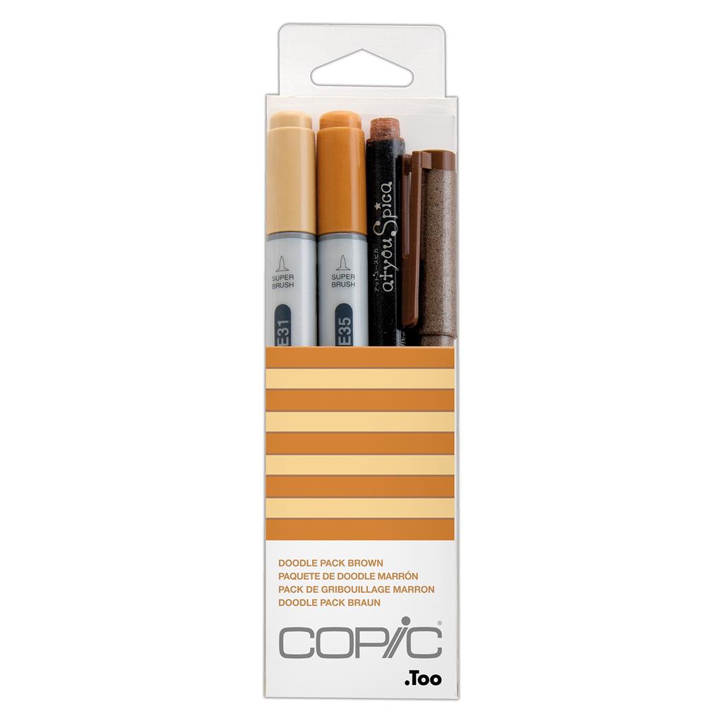 Copic Ciao Doodle Pack - Brown