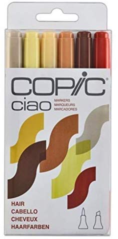 Copic Ciao Marker Pen Set - Hair (6pc)