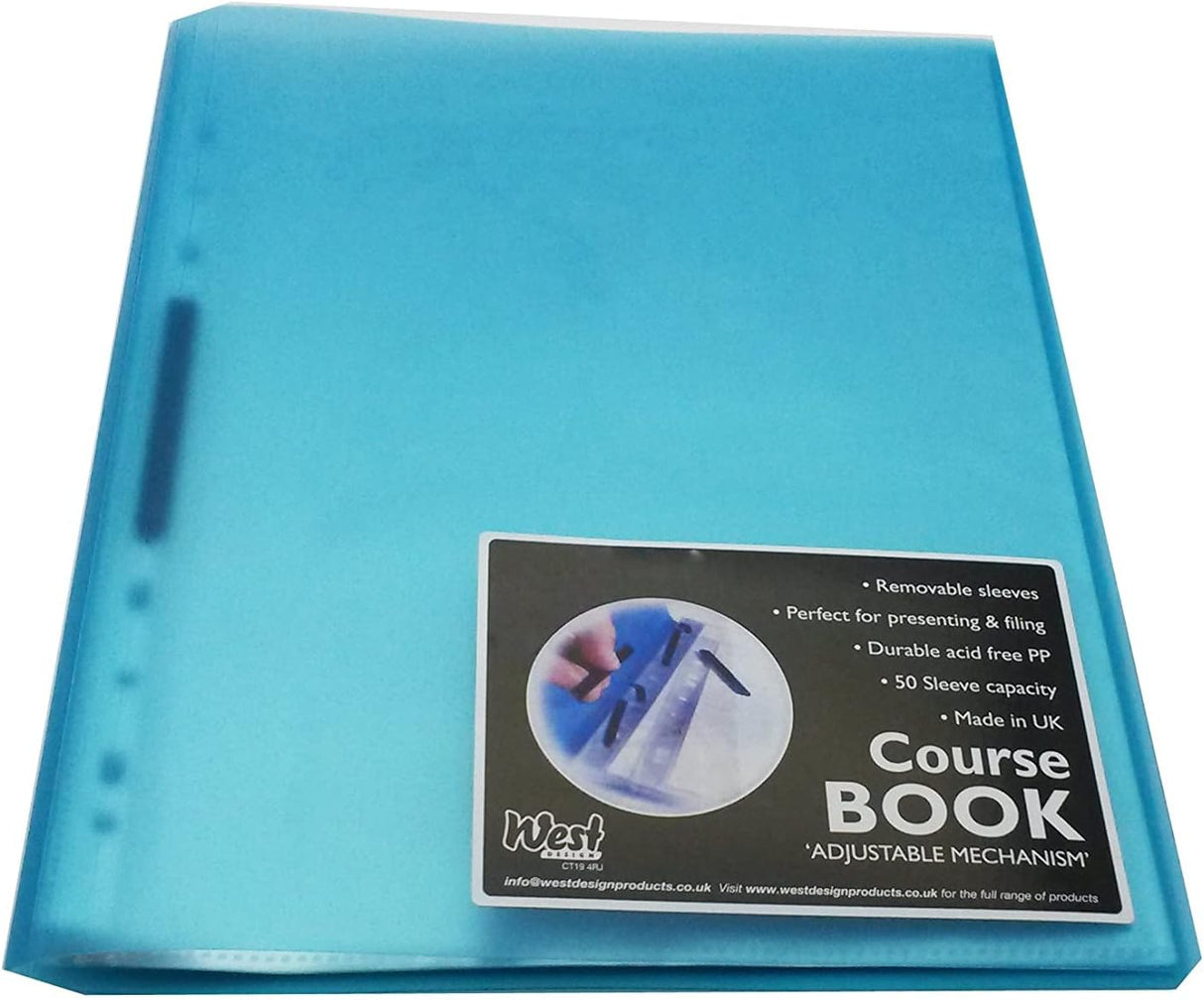 Westfolio A4 Course Book Turquoise