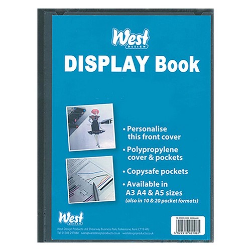 Westfolio A3 Display Book with 10 Pockets