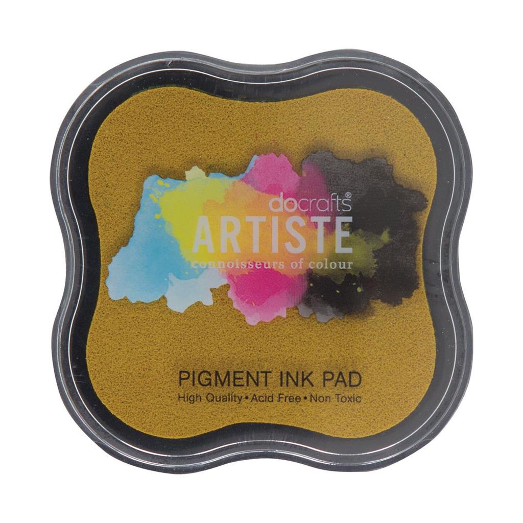 Artiste Pigment Ink Pad - Dark Yellow