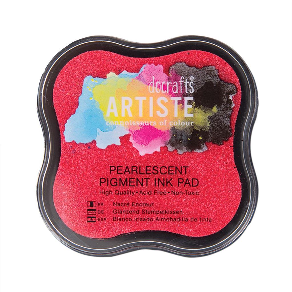 Artiste Pigment Ink Pad - Pearlescent Soft Pink