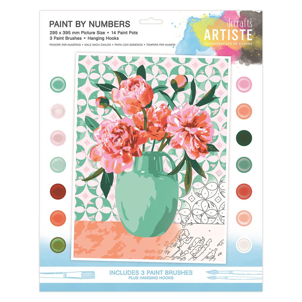 Artiste Paint By Numbers - Beautiful Bouquet