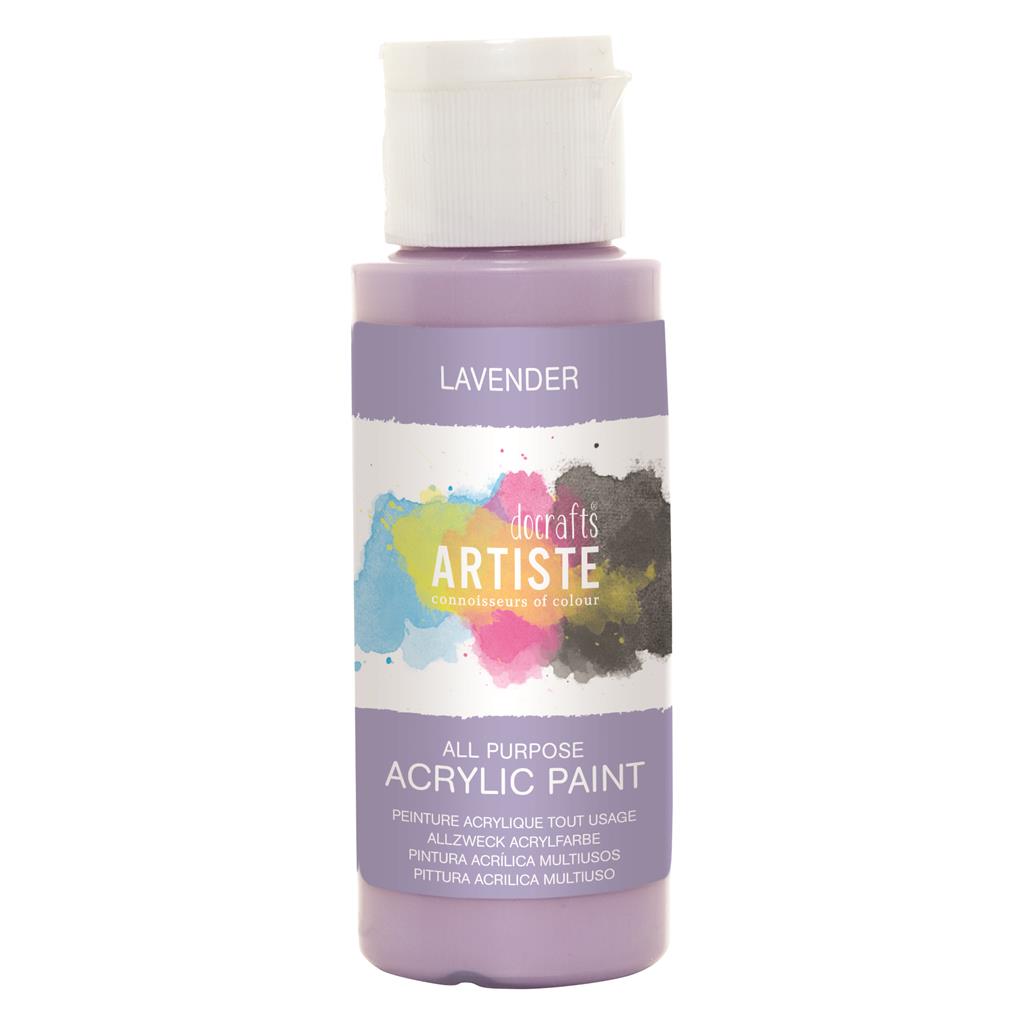 Artiste All Purpose Acrylic Paint - Lavender (2oz)