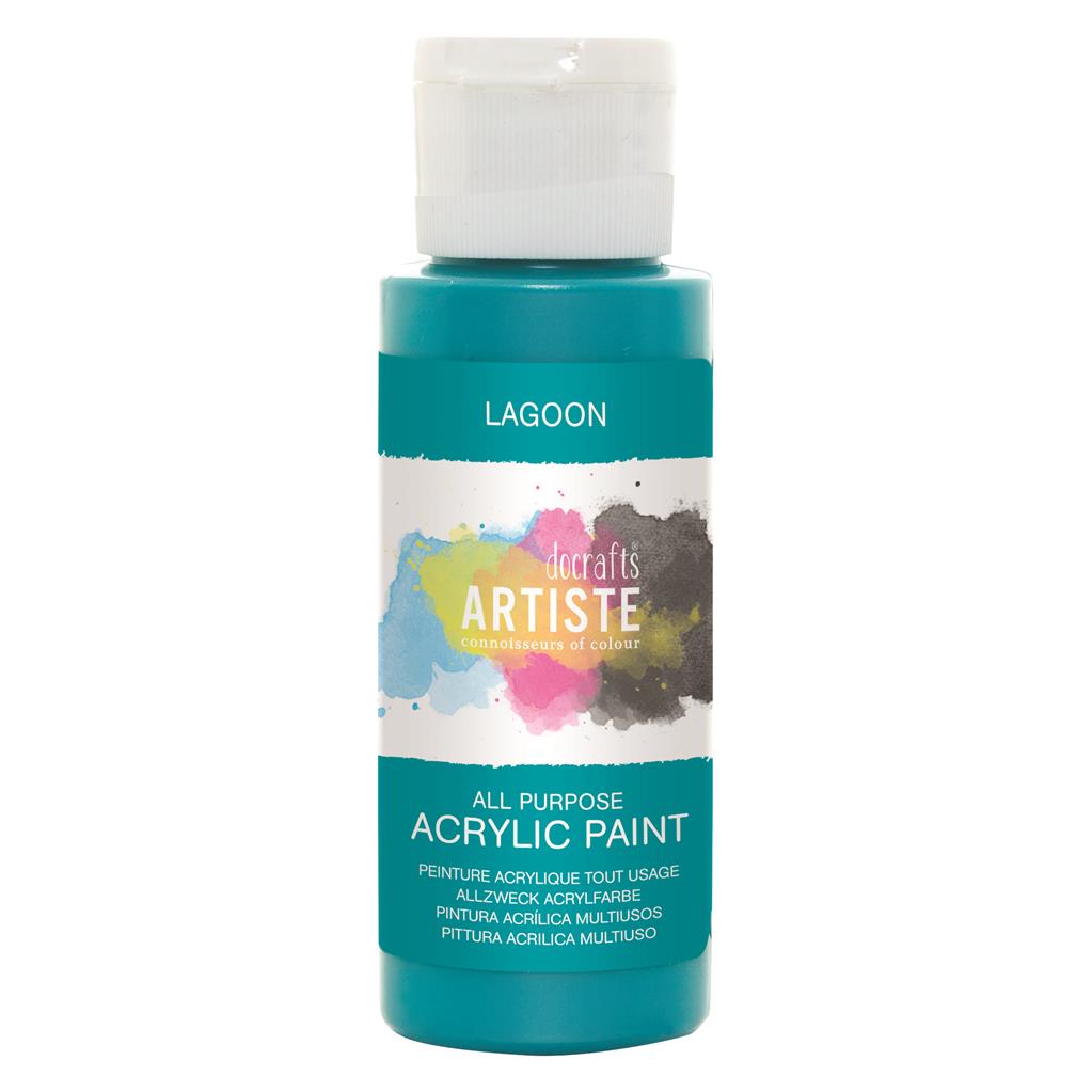 Artiste All Purpose Acrylic Paint - Lagoon (2oz)