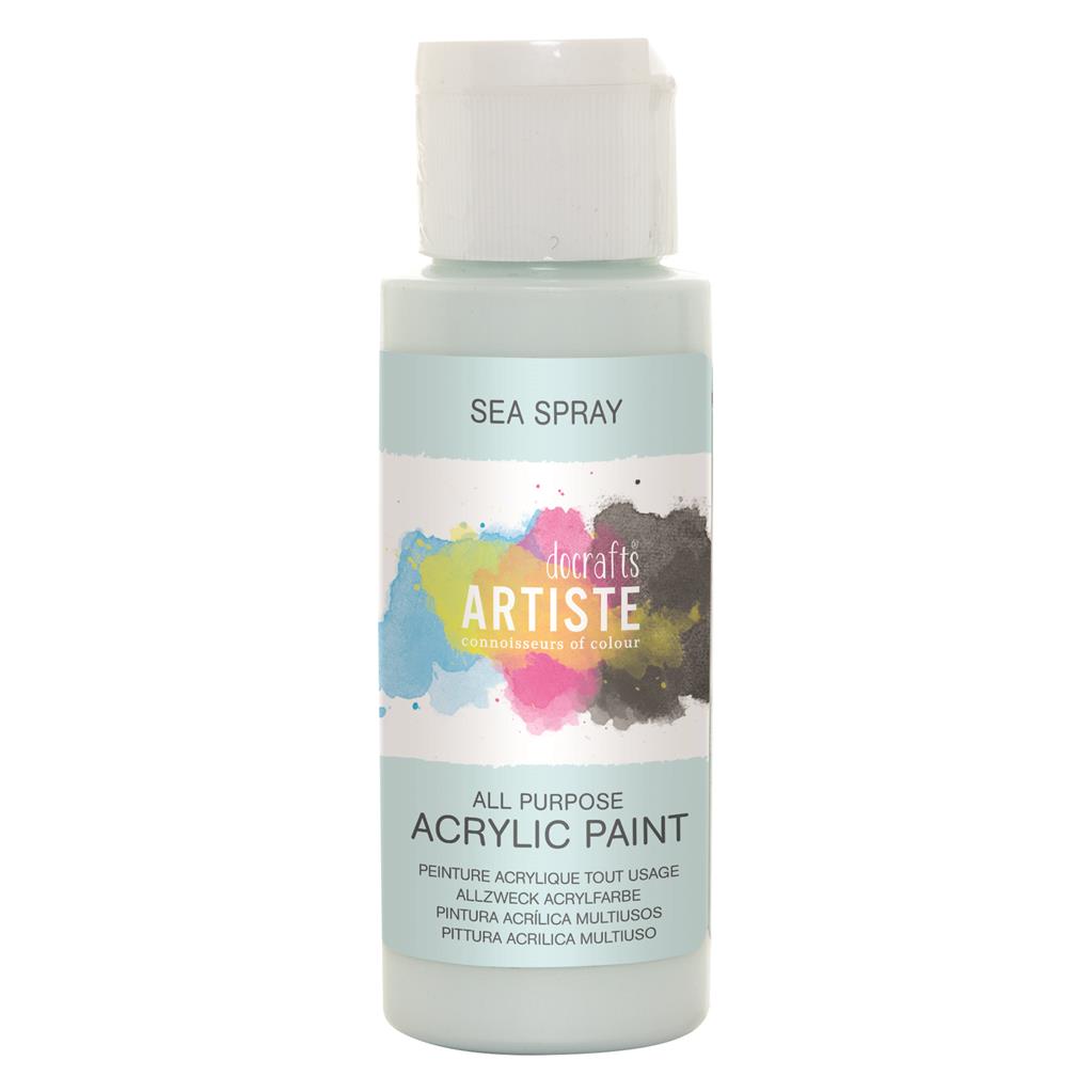 Artiste All Purpose Acrylic Paint - Sea Spray (2oz)