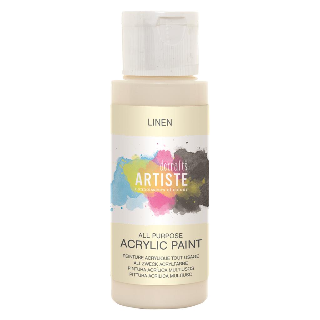 Artiste All Purpose Acrylic Paint - Linen (2oz)