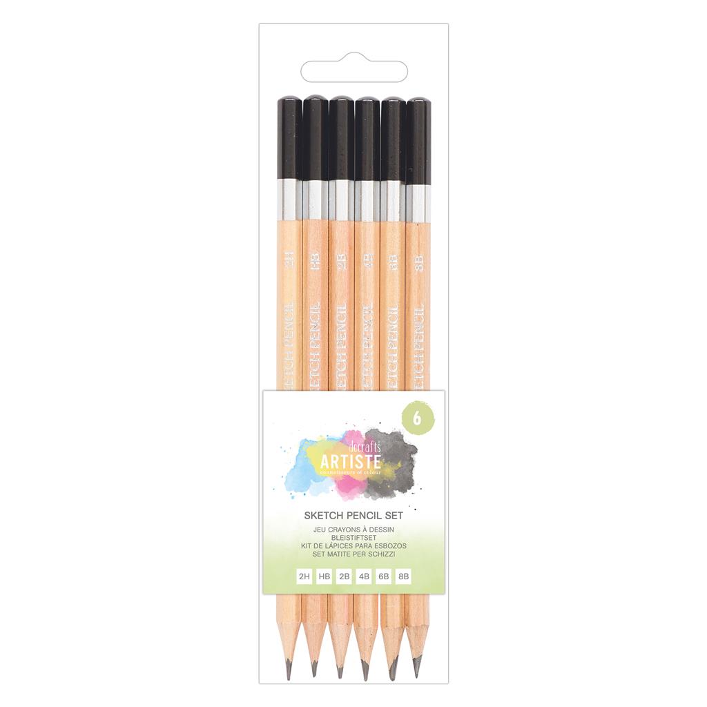 Artiste Sketching Pencils (6pk)