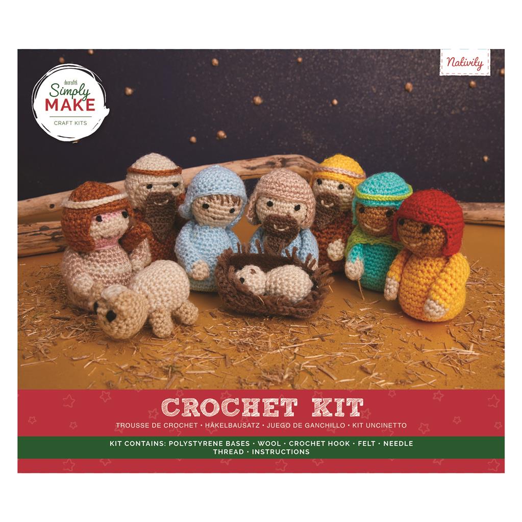 Simply Make Crochet Kit - Nativity