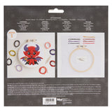 Simply Make 8" Halloween Cross Stitch Kit - Devil