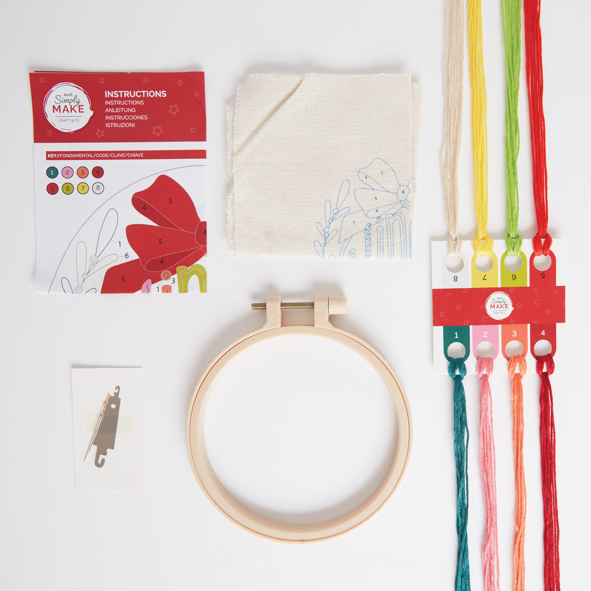 Simply Make Embroidery By Numbers - Jingle Bells