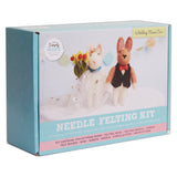 Simply Make Needle Felting Kit - Wedding Mouse Duo