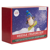 Simply Make Needle Felting Kit - Snowboard Penguin