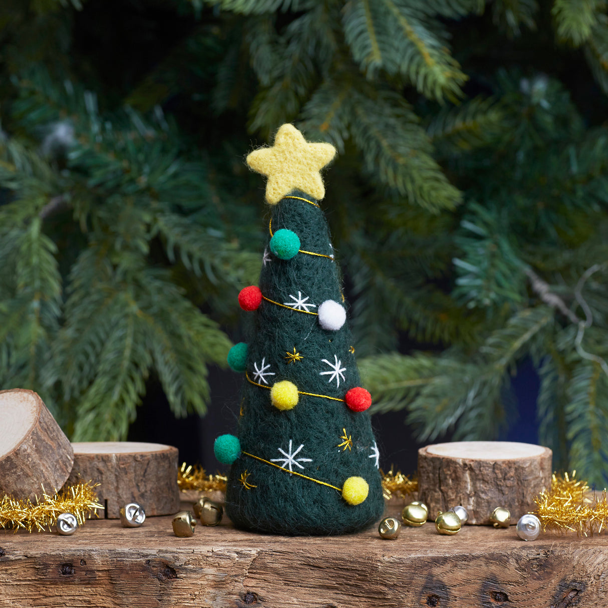 Simply Make Needle Felting Kit - Christmas Tree